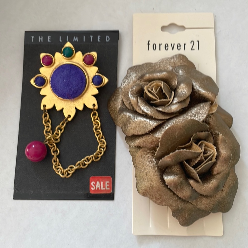 2 for $5 Brooch and Barrettes